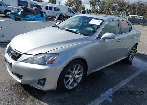 2011 Lexus Is 250 z USA, uszkodzony, nr VIN JTHBF5C29B5132955